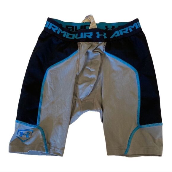 Under Armour Baseball‎ Slide Shorts Sz Med - Picture 1 of 3